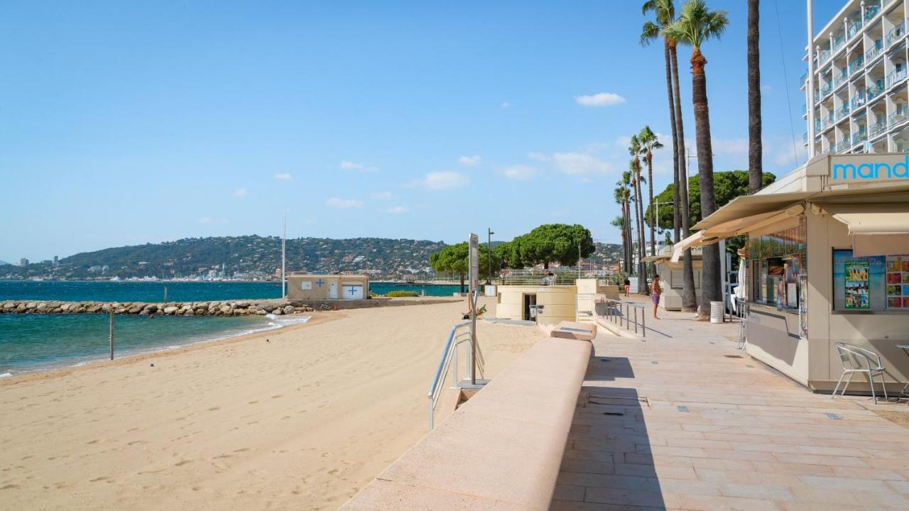 Spacieux 3 pièces avec parking à 400 m des plages Juan-les-Pins Exterior foto